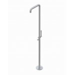 Ritmonio Zestaw prysznicowy wolnostojący stal nierdzewna E0BA0478FINOX