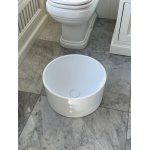 Round Umywalka stawiana na blat ∅40 cm biały mat GD1156TMW WYPRZEDAŻ EKSPOZYCJI!!