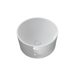 Round Umywalka stawiana na blat ∅40 cm biały mat GD1156TMW WYPRZEDAŻ EKSPOZYCJI!!