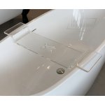  S! SiStool Półka gięta na wannę przeźroczysta 75 cm FR750GAC