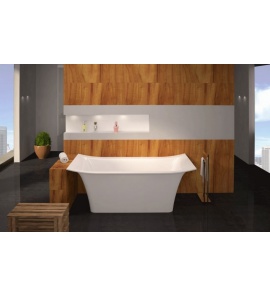 Sanitti Due Wanna wolnostojąca 163x82 cm Biała 11020000