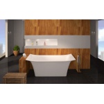 Sanitti Due Wanna wolnostojąca 163x82 cm Biała 11020000