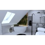 Sanitti Milla Wanna wolnostojąca 165x71 cm Biały połysk 11070000-BP