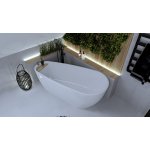 Sanitti Milla Wanna wolnostojąca 165x71 cm Biały połysk 11070000-BP