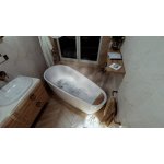 Sanitti Milla Wanna wolnostojąca 165x71 cm Biały połysk 11070000-BP