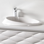 Sanitti Otto Umywalka wpuszczana w blat 52,5x20,4 cm biała OTTO-52-BP