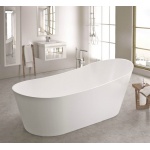 Sanitti Quattro Wanna wolnostojąca 180x85 cm Biała 11040000