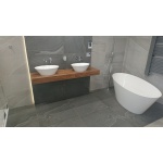 Sanitti Sei Umywalka stawiana na blat 50x35 cm biała SEI-50-BP