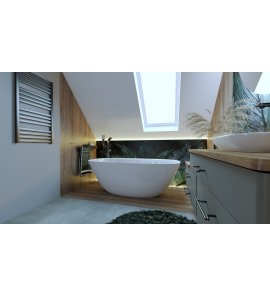 Sanitti Sette Wanna wolnostojąca 170x82 cm Biały połysk P_W_640_01_1700-BP