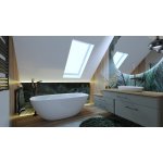 Sanitti Sette Wanna wolnostojąca 170x82 cm Biały połysk P_W_640_01_1700-BP