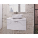 Sanitti Tre Umywalka stawiana na blat 47x38 cm Biała TRE-47-BP