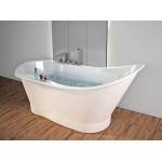 Sanitti Uno Wanna wolnostojąca 165x77 cm Biała 11010000