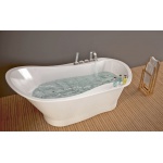 Sanitti Uno Wanna wolnostojąca 165x77 cm Biała 11010000