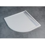 SanSwiss Ila Brodzik p/o 100x100 biały + pokrywa biała WIR551000404