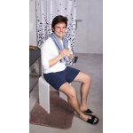 Sapho Trendy Taboret łazienkowy 40x48 biały A211101