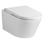 Sapho Veen Clean Miska wisząca bezrantowa z funkcją bidetki 59,3x37 z deską wolnoopadającą biały VE421