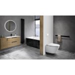 Sapho Veen Clean Miska wisząca bezrantowa z funkcją bidetki 59,3x37 z deską wolnoopadającą biały VE421