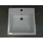 Blocco Umywalka stawiana na blat kwadratowa 47x47 cm biała UN-002