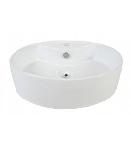   Ovo Umywalka stawiana na blat owalna 41x52 cm biała UN-041 PROMOCJA!