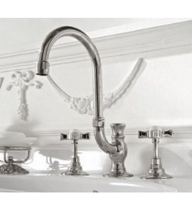 Zucchetti Agora Przełącznik 2/3-drogowy podtynkowy ½'', bez otwarcia/zamknięcia wody chrom Z94590