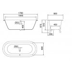 Zucchetti Agora Bateria umywalkowa 3-otworowa chrom ZAM370