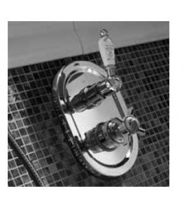 Zucchetti Słuchawka 3-strumieniowa chrom Z94745