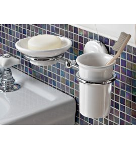 Zucchetti Nikko Bateria umywalkowa jednouchwytowa z wydłużoną wylewką z korkiem 1¼” chrom ZKK699