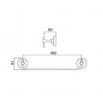 Zucchetti Nikko Bateria umywalkowa jednouchwytowa bez korka chrom ZKK698