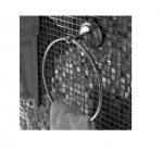 Zucchetti Nikko Bateria umywalkowa jednouchwytowa z korkiem 1¼” chrom ZKK697