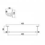 Zucchetti Komplet montażowy chrom R97678