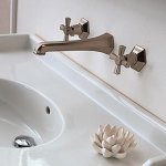 Zucchetti Delfi Bateria natryskowa termostatyczna podtynkowa 1/2" z 3 zaworami odcinającymi element zewnętrzny chrom Z46661