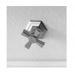 Zucchetti Jingle Bateria natryskowa termostatyczna podtynkowa 1/2" z zaworem odcinającym element zewnętrzny chrom ZIN659