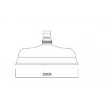 Zucchetti Zestaw prysznicowy chrom Z94020