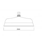 Zucchetti Zestaw prysznicowy chrom Z93985