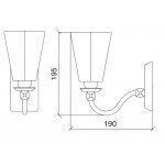 Zucchetti Isy Bateria natryskowa termostatyczna podtynkowa 1/2" z 4 zaworami odcinającymi element zewnętrzny chrom ZD1662
