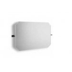 Zucchetti Simply Beautiful Bateria natryskowa termostatyczna podtynkowa 1/2" z 2 zaworami odcinającymi element zewnętrzny chrom ZSB5660