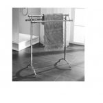 Zucchetti Nikko Bateria umywalkowa jednouchwytowa wysoka z korkiem 1¼” chrom ZKK701