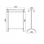 Zucchetti Nikko Bateria umywalkowa jednouchwytowa wysoka z korkiem 1¼” chrom ZKK701