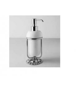 Zucchetti Brim Bateria bidetowa jednouchwytowa z korkiem 1¼”, wężyki podłączeniowe, perlator chrom ZBR384