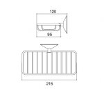 Zucchetti Brim Bateria natryskowa jednouchwytowa naścienna chrom ZBR106