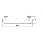 Zucchetti Brim Bateria umywalkowa jednouchwytowa wysoka z korkiem 1¼” chrom ZBR309