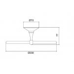 Zucchetti Brim Bateria umywalkowa jednouchwytowa bez korka automatycznego chrom ZBR381