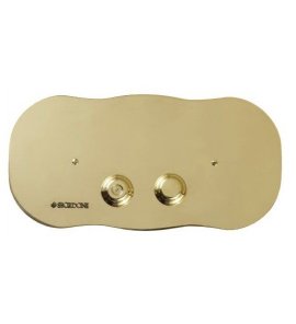   Sbordoni Flush Plates Przycisk spłukujący złoty SB070OL