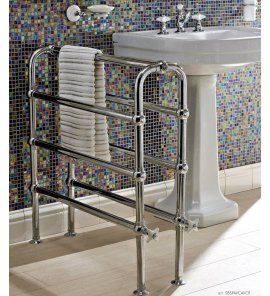 Zucchetti Agora Classic Bateria natryskowa termostatyczna podtynkowa 1/2" z przełącznikiem 2-drogowym element zewnętrzny chrom ZAM646