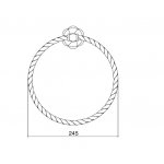 Zucchetti Syfon 1¼” bez korka chrom Z9507P