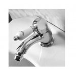 Zucchetti Pan Zestaw bidetowy z mieszaczem podtynkowym przyłączem kątowym z uchwytem, zaworem 1/2”, słuchawką i wężem chrom ZP6417