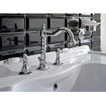 Zucchetti Pan Przełącznik 2/3-drogowy podtynkowy ½\'\', bez otwarcia/zamknięcia wody chrom ZT28646