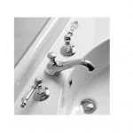 Zucchetti Pan Bateria natryskowa termostatyczna podtynkowa 1/2" z 2 zaworami odcinającymi element zewnętrzny chrom ZP8660