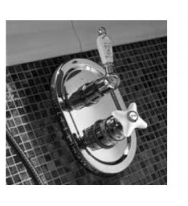 Zucchetti Słuchawka 3-strumieniowa chrom Z94750