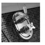 Zucchetti Słuchawka 3-strumieniowa chrom Z94750